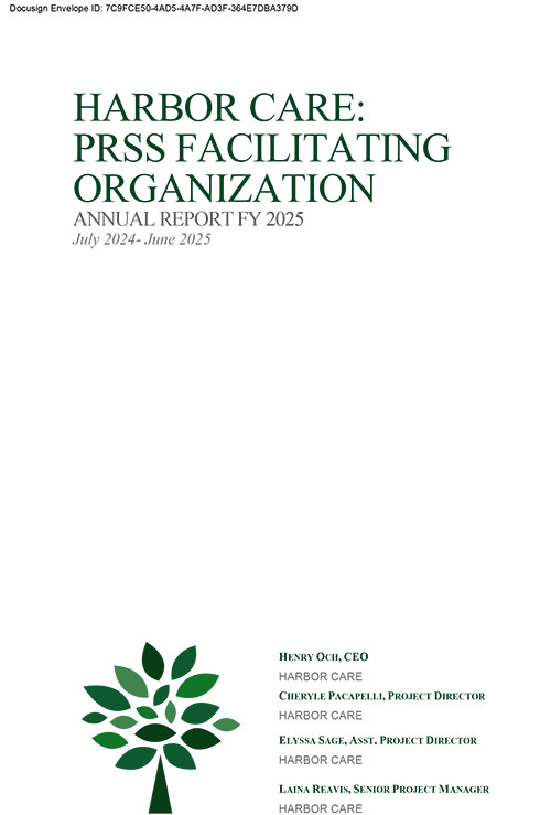 Harbor Care PRSS Facilitating Organization — Annual Report FY 2024 (July 2023–June 2024) for New Hampshire peer recovery support services.